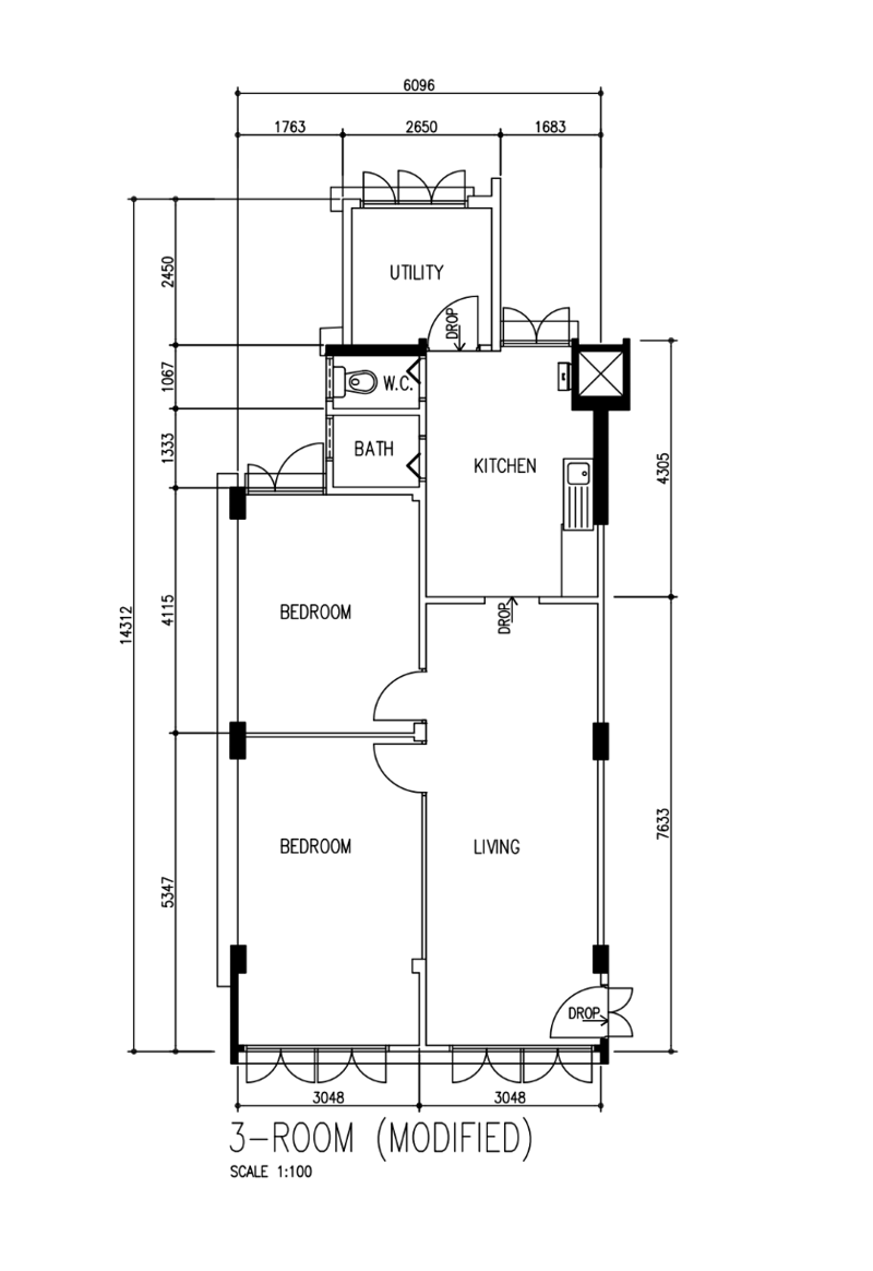 41 Sims Drive – floor plan