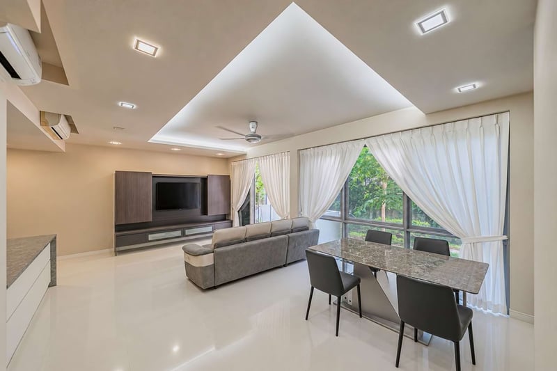 Ferraria Park Condominium – Living Room_1B