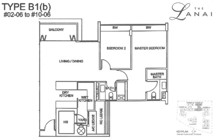 The Lanai – floor plan