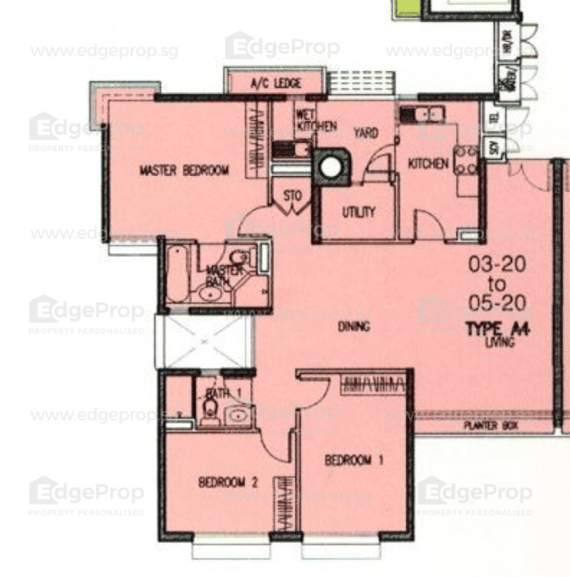 The Floravale – floor plan