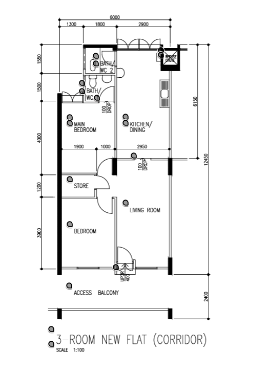 180 Ang Mo Kio Avenue 5 – floor plan