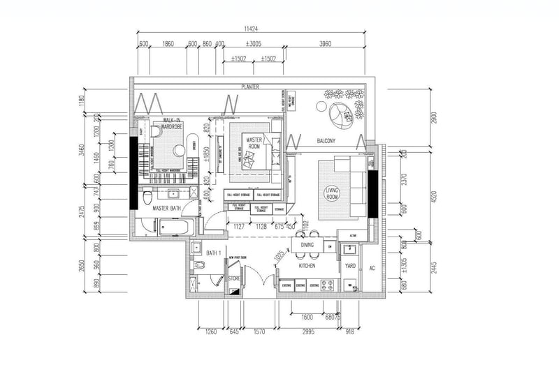 South Beach Residences – floor plan