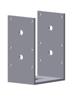 GroundPlug<sup>®</sup> Twister™ M16/100mm U-bracket