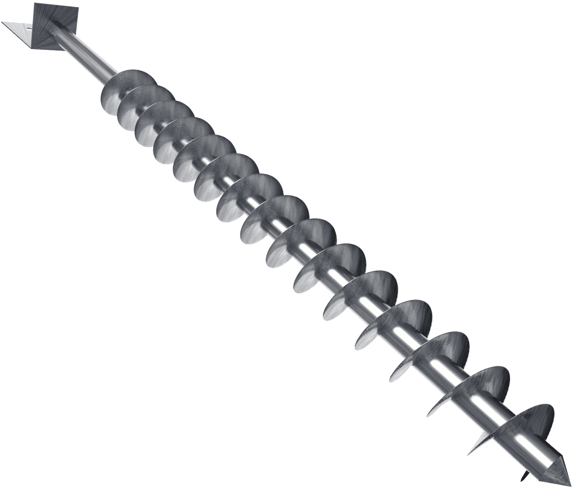 GroundPlug® TwisterTM Screw Pile Foundation