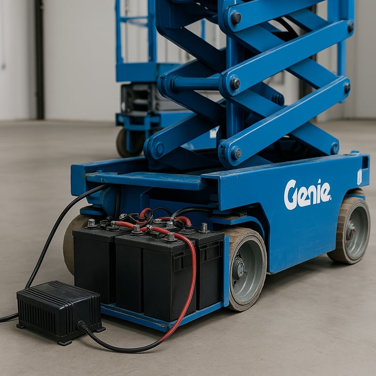 Genie Scissor Lift Battery Care Guide: Complete Maintenance & Charging Instructions