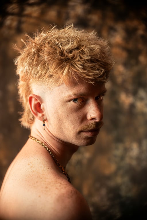 Editorial hair detail