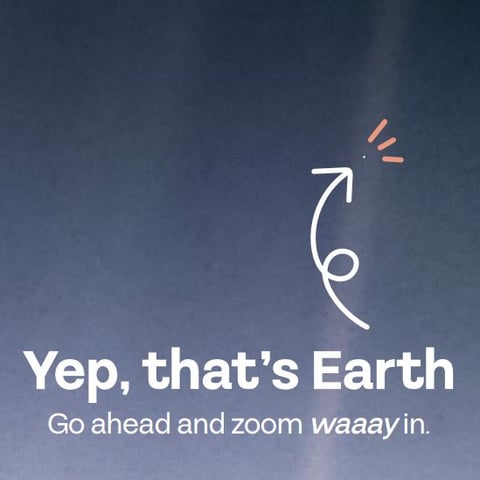 Voyager 1's iconic photo of Earth as a tiny dot — a perspective that fuels curiosity and educational journeys across the world.