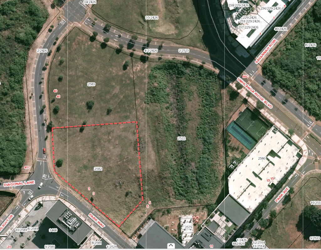 Prime Development Land For Sale in Umhlanga New Town