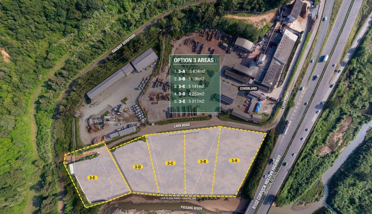 2568m² Hardened Yard For Lease in Riverhorse Valley