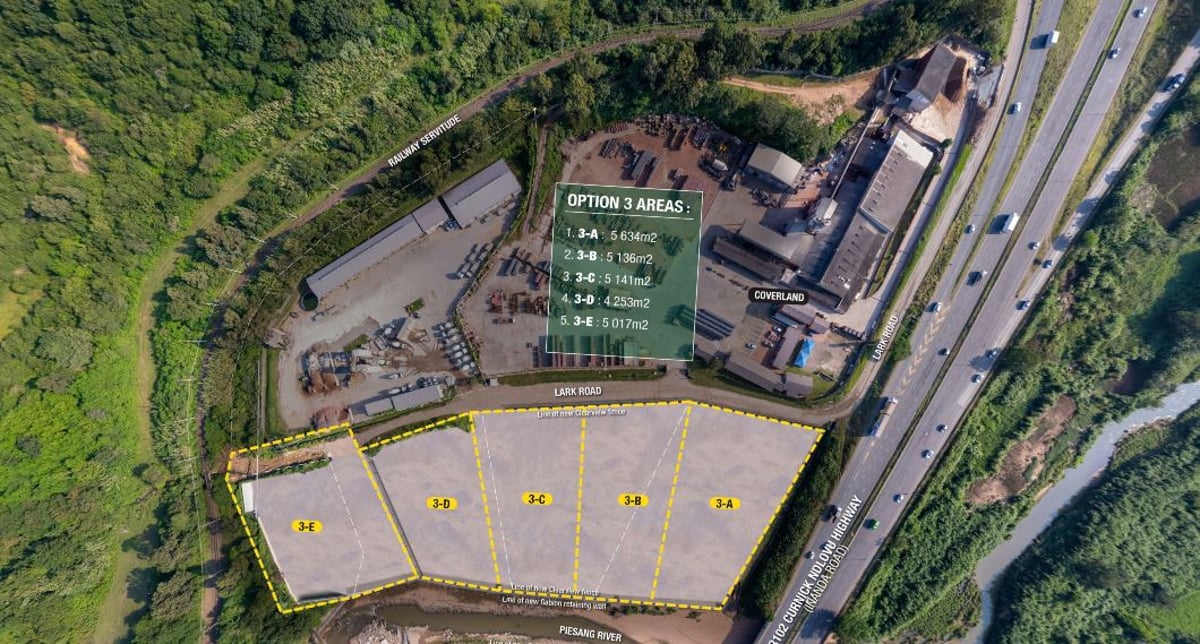15 911m² Hardened Yard For Lease in Riverhorse Valley