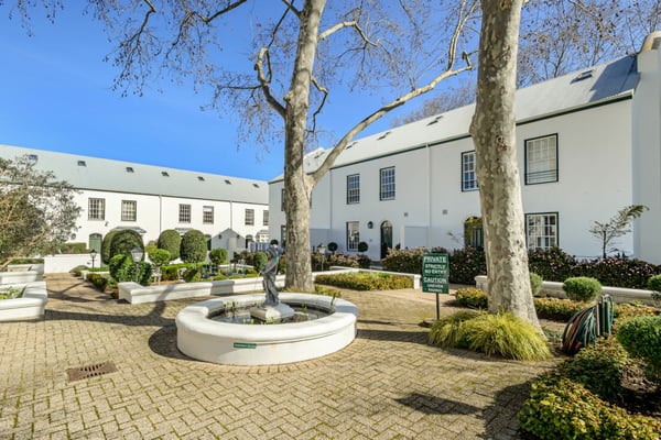 Constantia townhouse situated at the Alphen Boutique Hotel