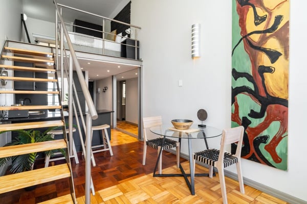 Loft apartment with storeroom and parking