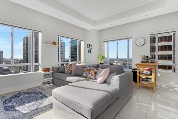 North facing Cape Town City Centre apartment