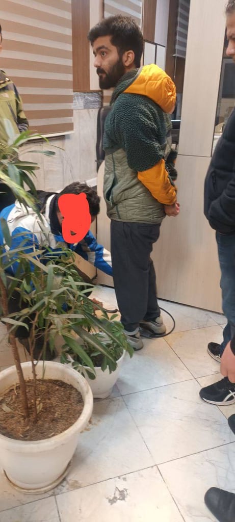 بازداشت ثمین صابر