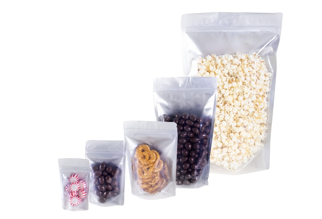 Stand-Up Pouches varies sizes