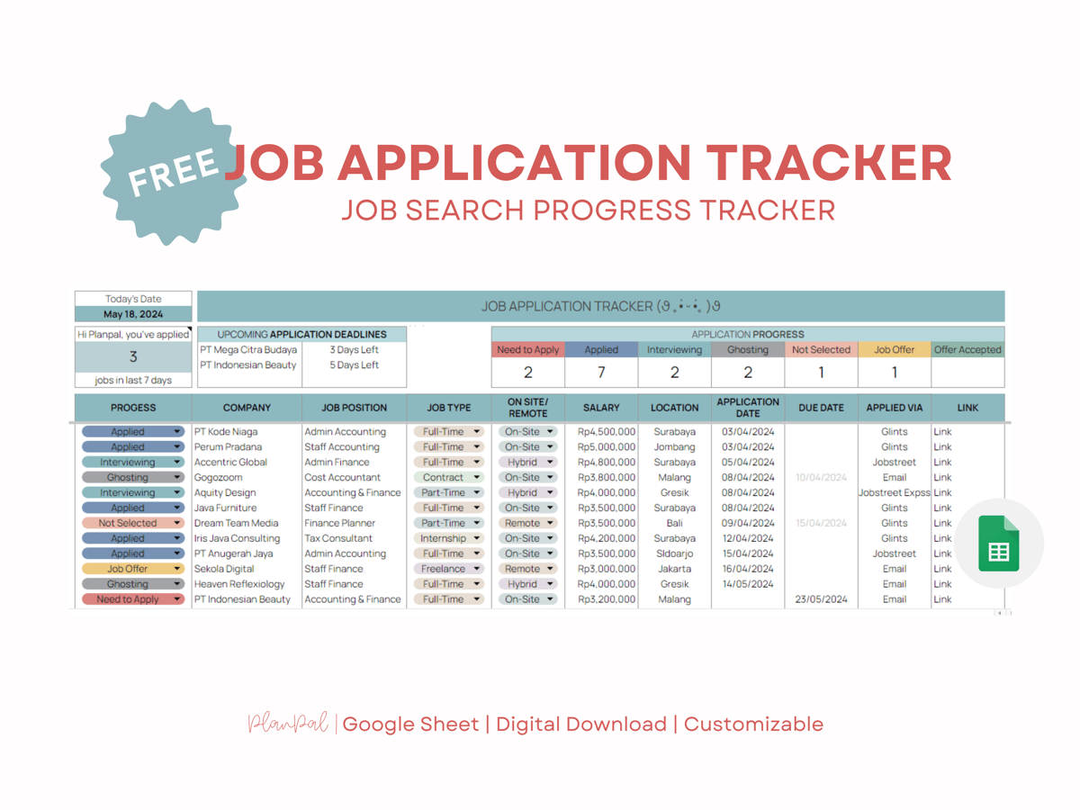 Image for Planpal Freebies