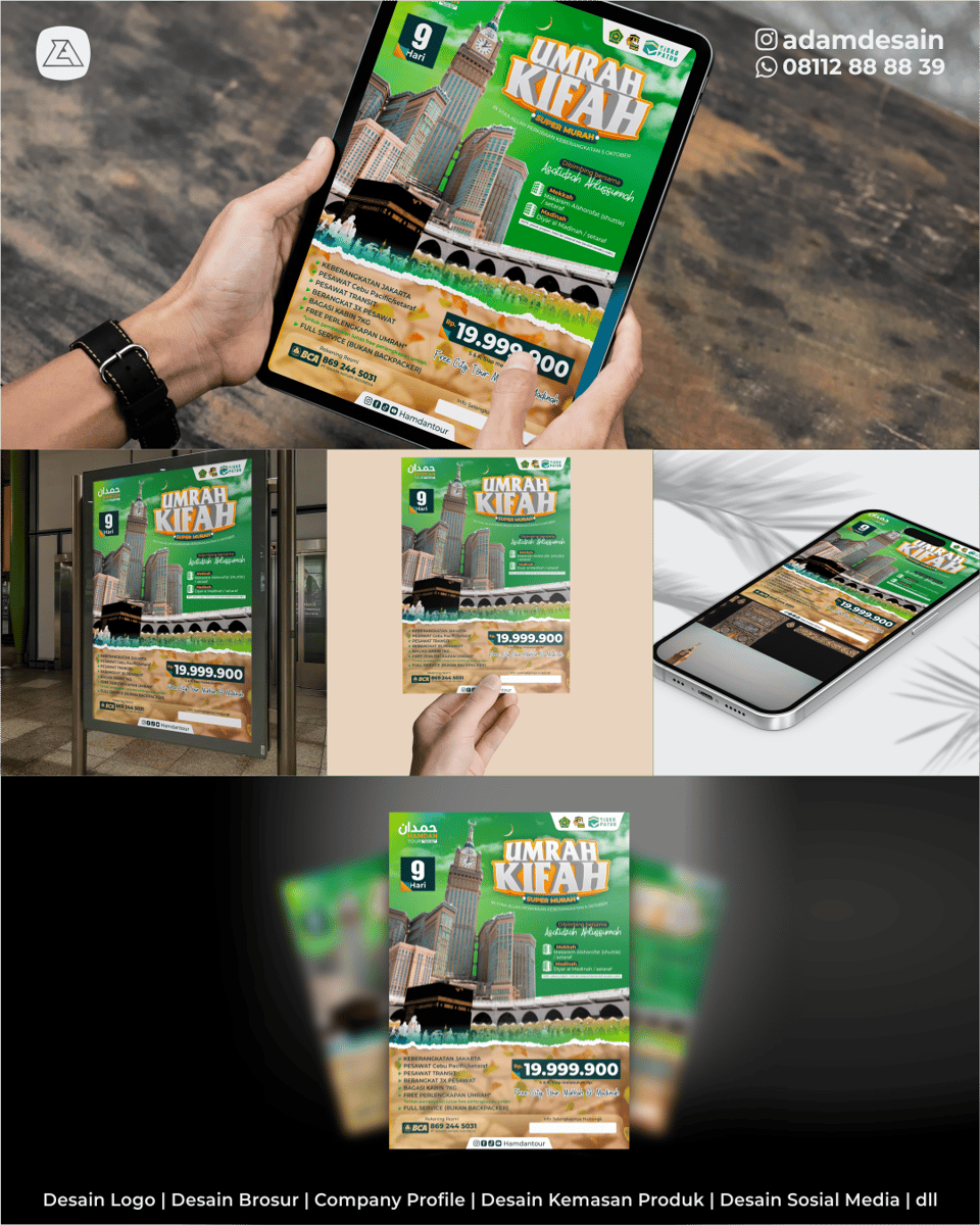 Image for Portofolio Desain Brosur Umrah