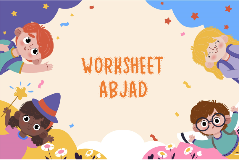 image for Worksheet Abjad A-Z button