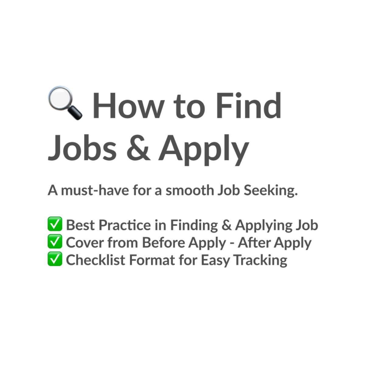 image for How to Find Jobs & Apply - Notion button