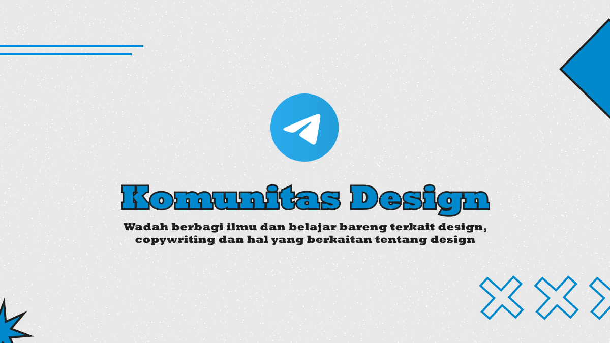 image for [TUTUP DULU] Komunitas Design dan Copywriting button