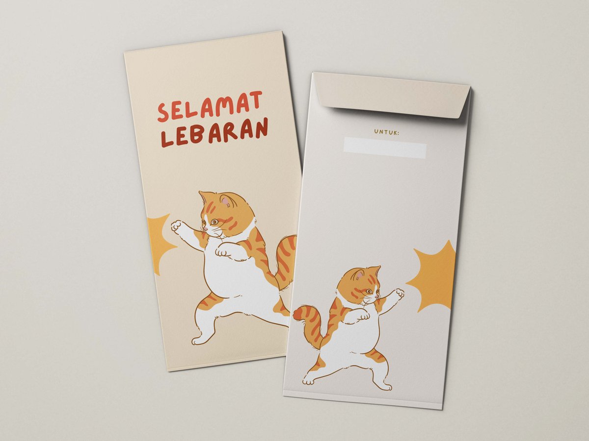 image for Amplop dan Kartu Lebaran 2 button