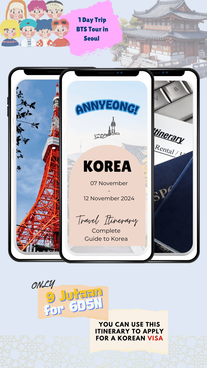 image for Korea Itinerary 6D5N button