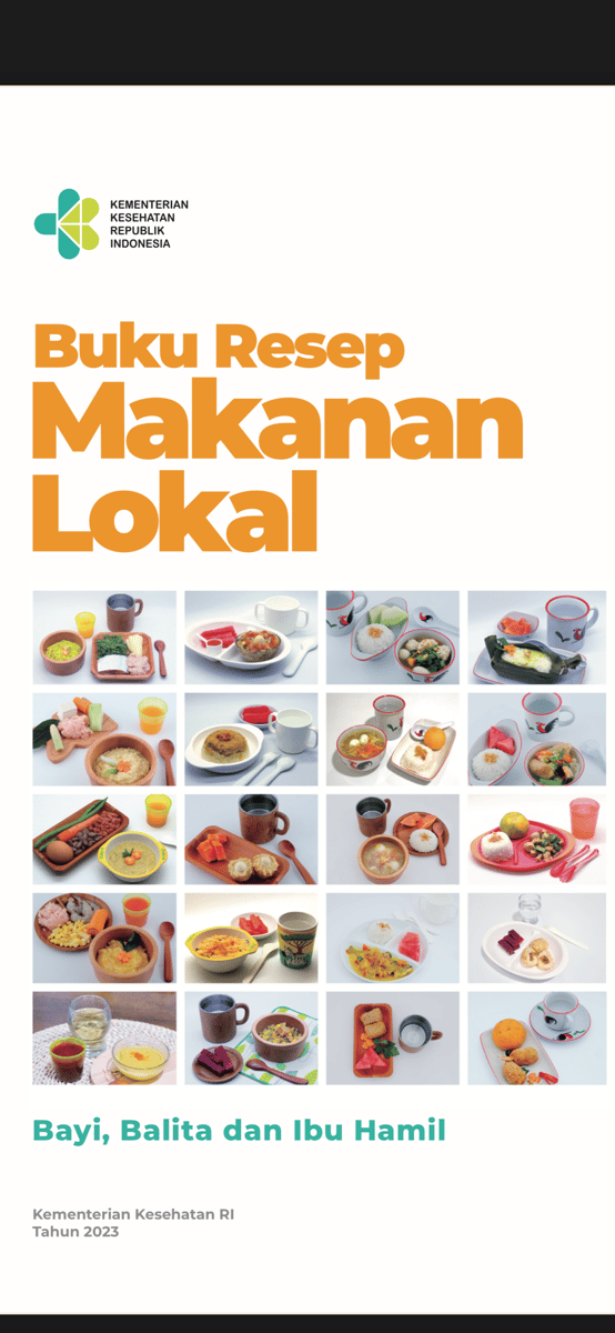 image for Resep Makanan Lokal Sumber Kemenkes 2023 button