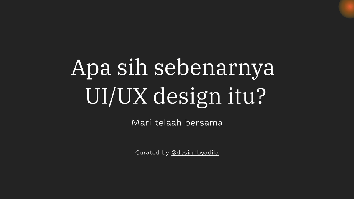 image for Basic knowledge UI/UX design from my perspective button