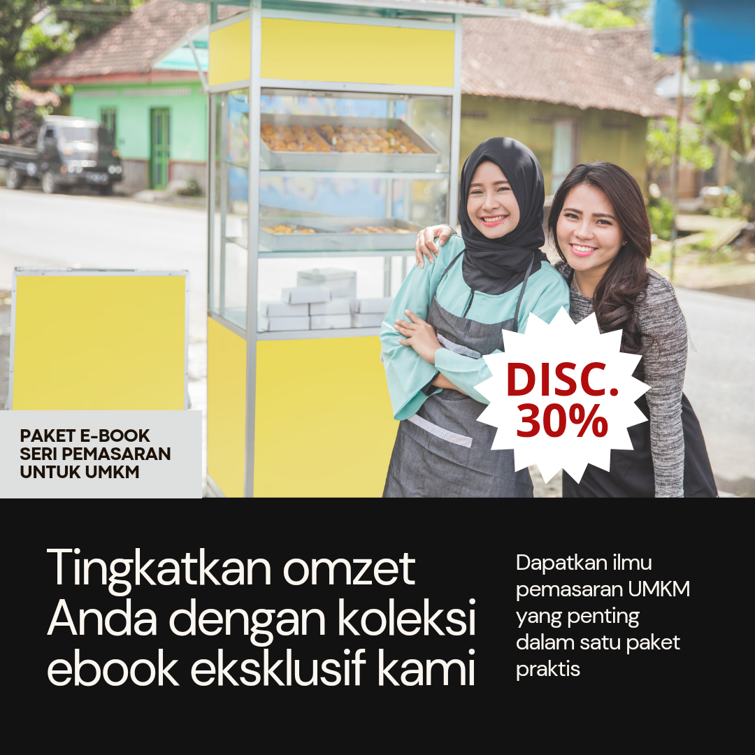 image for Koleksi E-Book Ilmu Pemasaran untuk UMKM dalam 1 Paket Praktis button