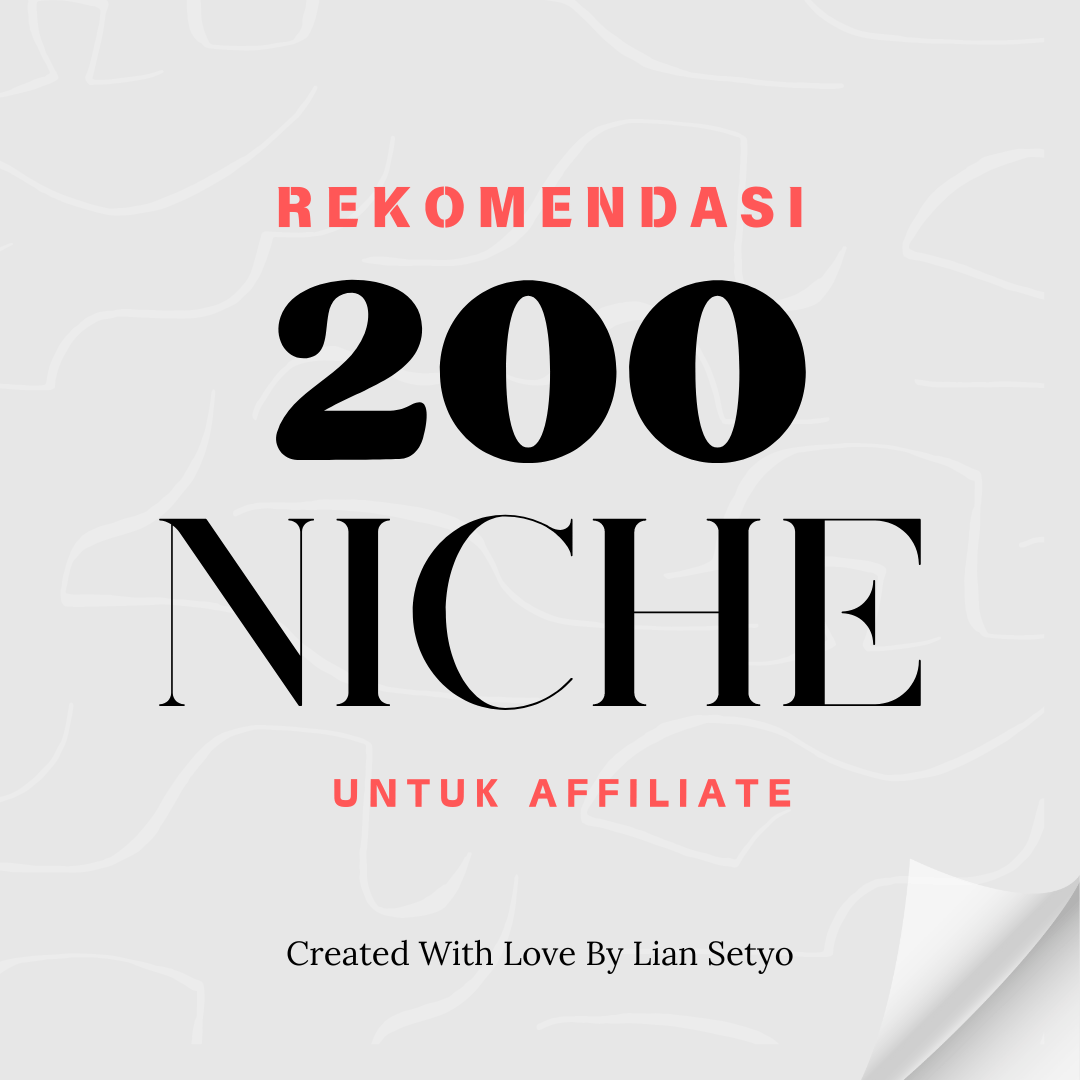 image for Rekomendasi 200 Niche button