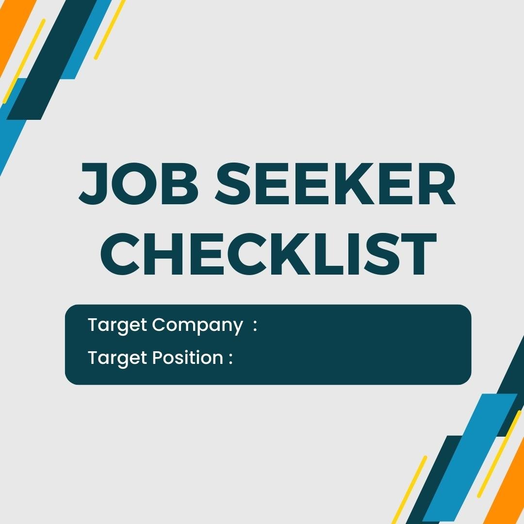 image for FREE Template for Job Seeker Checklist button