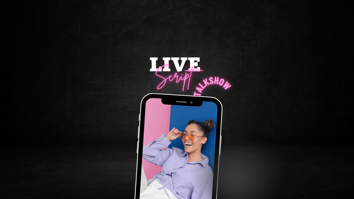 image for FREE Template Script Talkshow Live  button