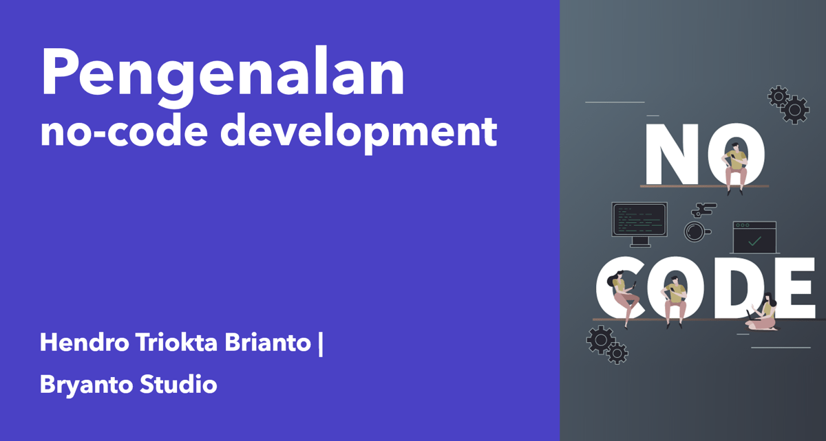 image for [e-book] Pengenalan no-code Development button
