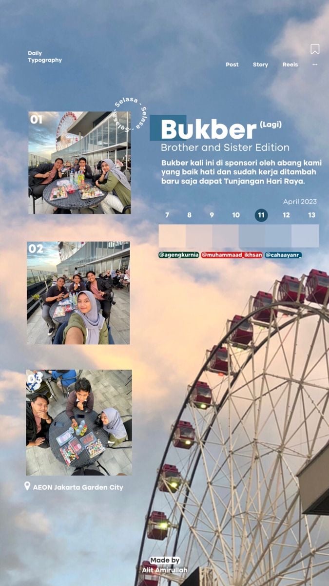 Image for Typography Instagram Stories