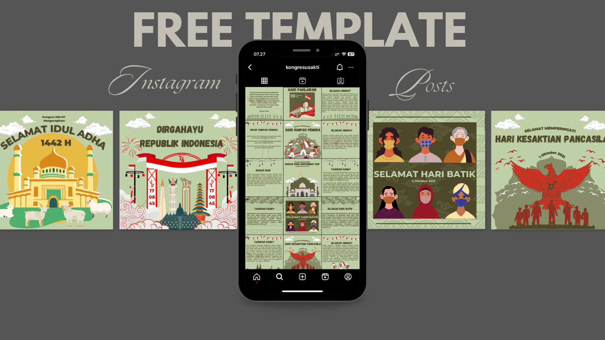 image for [FREE] Template Instagram Posts (Hari Besar/Perayaan) button