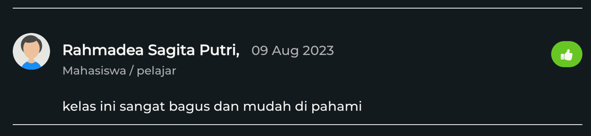 Image 2 for Testimoni Kelas