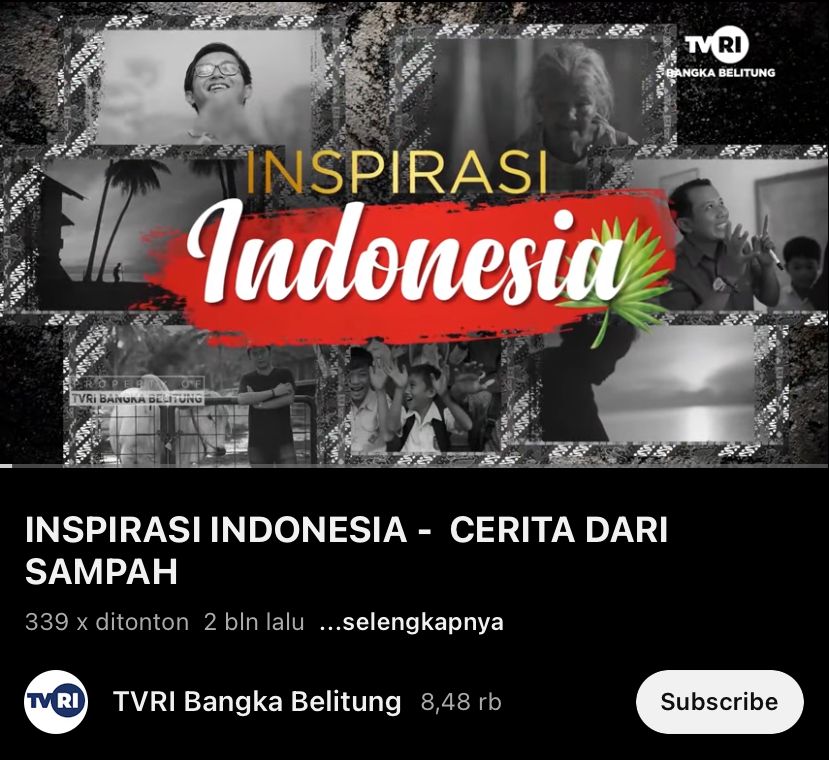 image for TVRI Babel Inspirasi Indonesia - Cerita Dari Sampah button