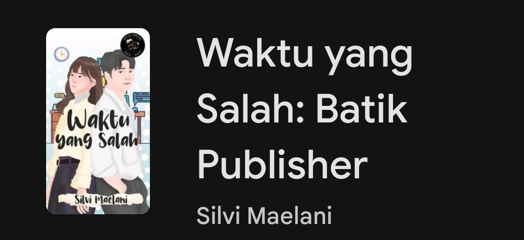 image for EBOOK NOVEL WAKTU YANG SALAH button
