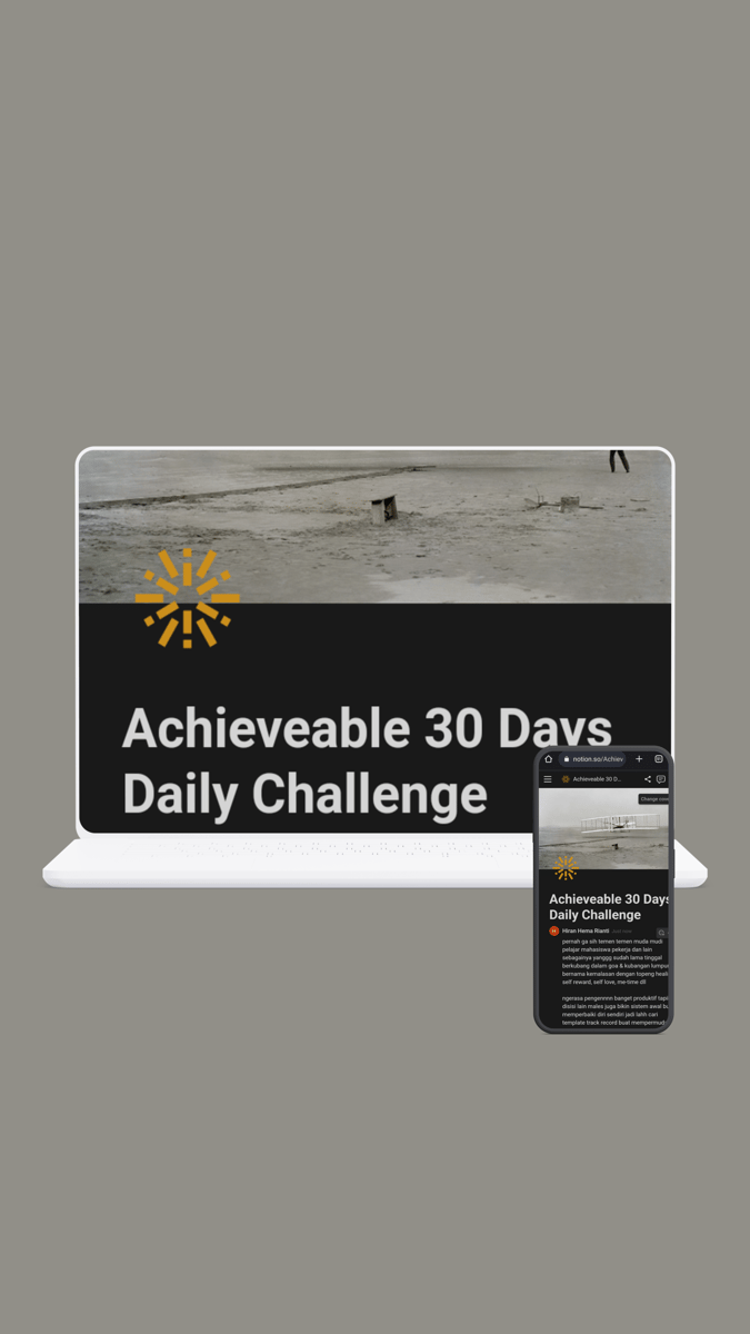 image for 30 Days Daily Challenge Achieveable for Beginners button