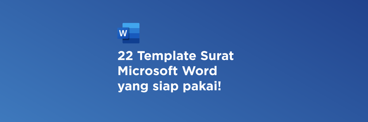 image for 22 Template Surat Siap Pakai! button