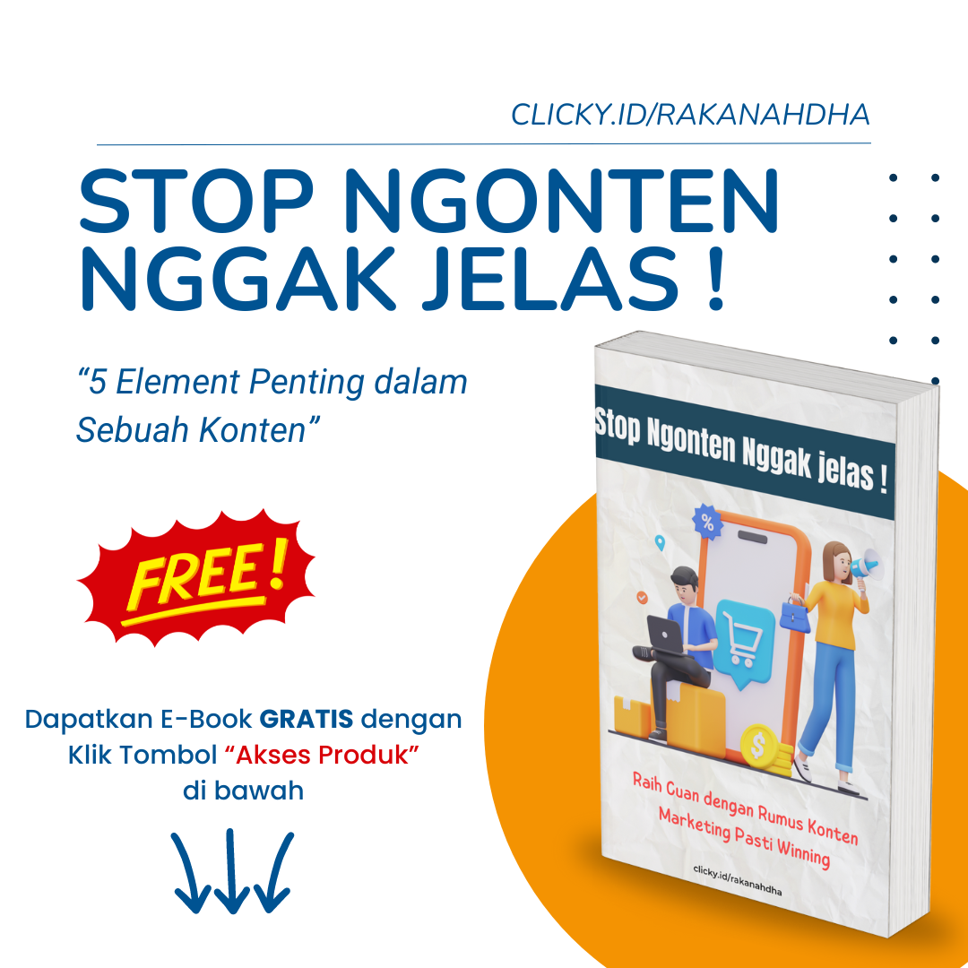 image for Gratis - Stop Ngonten Ga Jelas : Raih Cuan dengan Rumus Konten Marketing Pasti Winning button