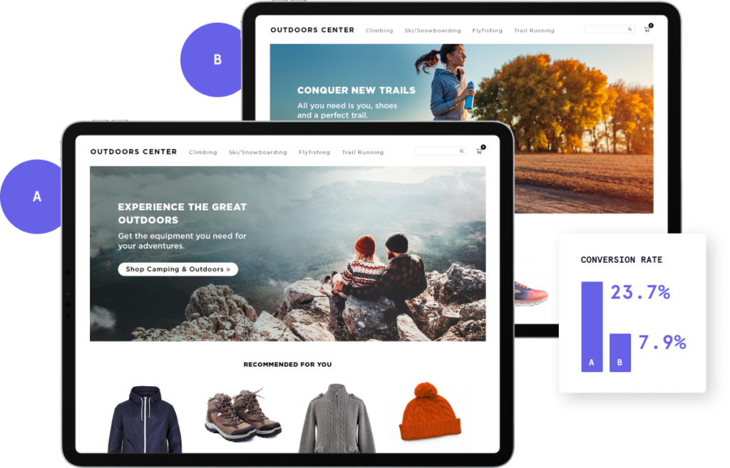 image for A/B Testing button