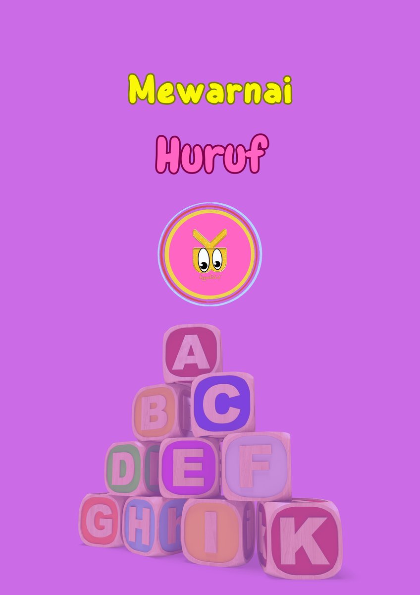 image for [Worksheet] PAUD - Mewarnai Huruf (Bagian 2) button