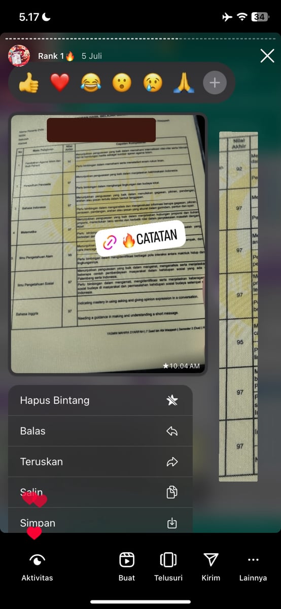 Image for "CATATAN INDAH" TERBUKTI BERDAMPAK (GESER GAMBAR)