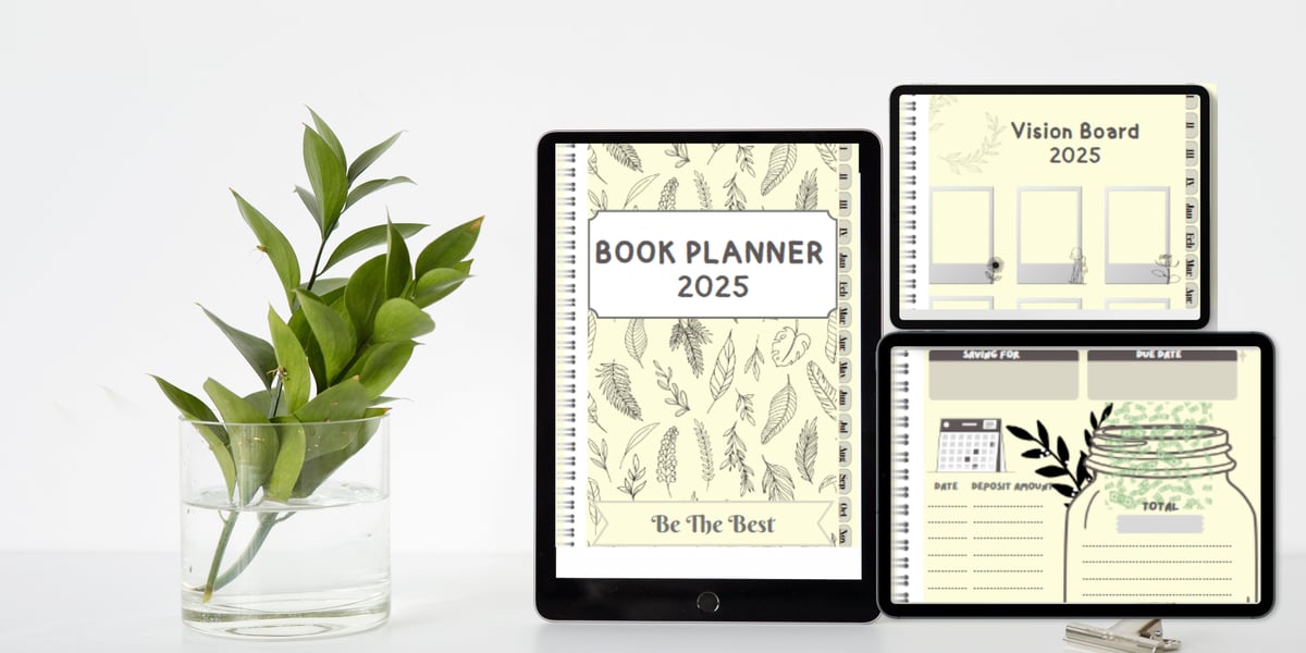 image for BOOK PLANNER 2025 button