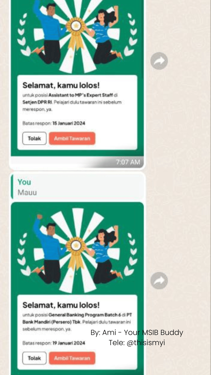 Image for Testimoni Bimbingan MSIB Batch 6