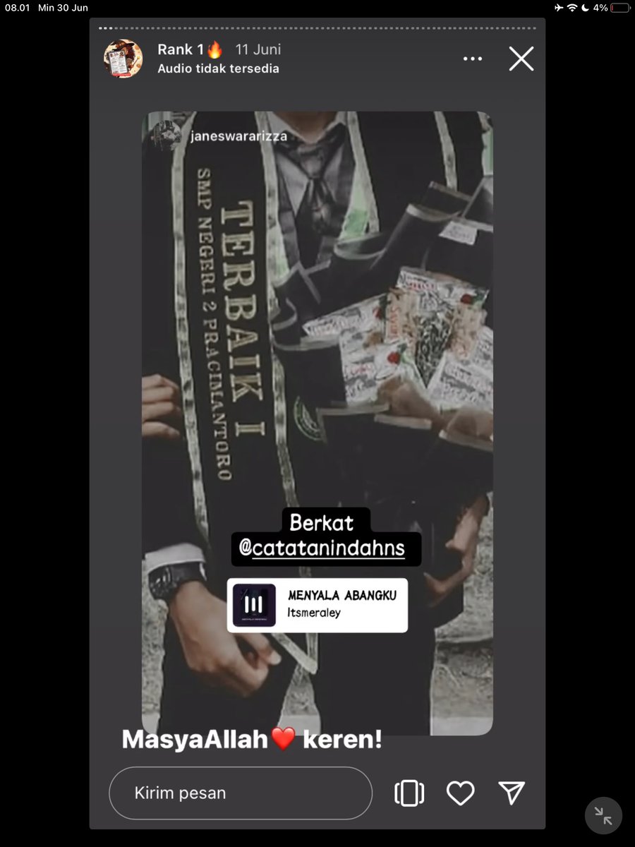 Image for FOTO KORBAN KECANDUAN BELAJAR PAKE "CATATAN INDAH" (GESER GAMBAR/CEK HIGHLIGHT IG CATATANINDAHNS BAGIAN "RANK 1"