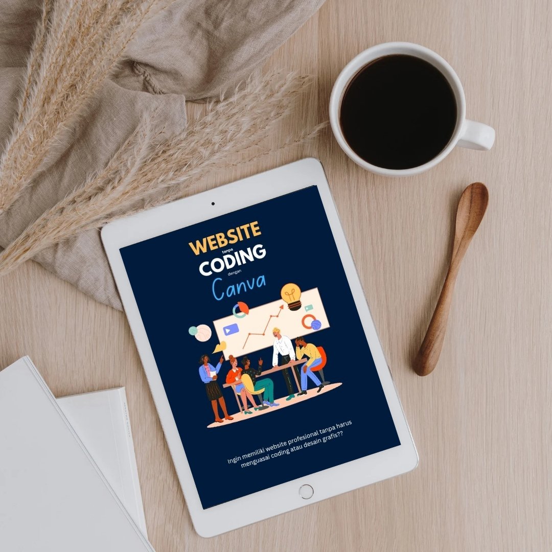 image for [Ebook] Website tanpa coding dengan Canva button