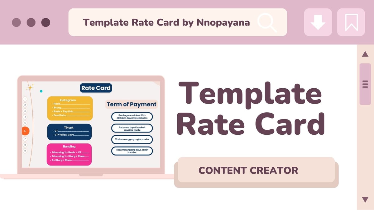 image for Template Ratecard Konten Kreator  button