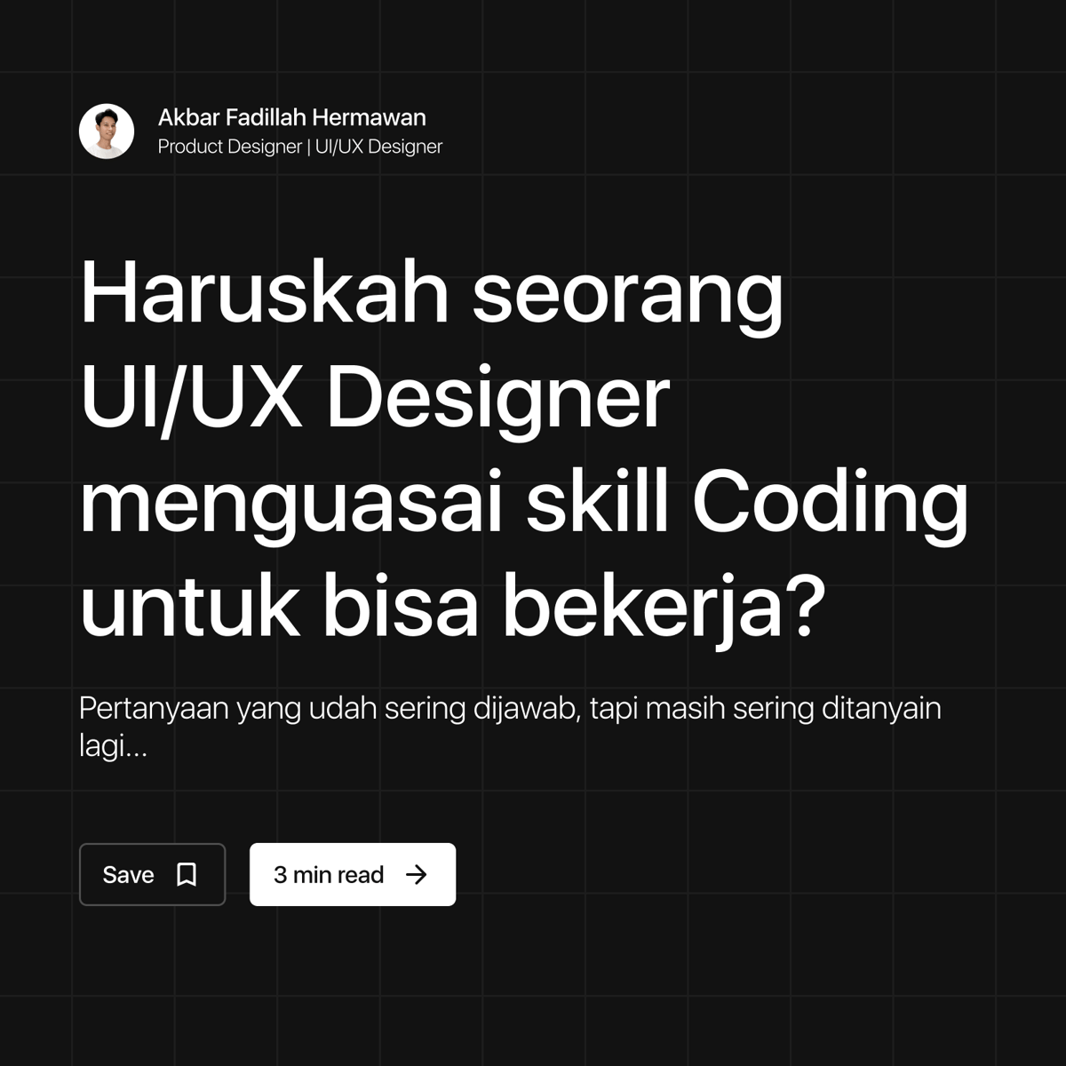 image for Haruskah seorang UI/UX Designer bisa ngoding? button